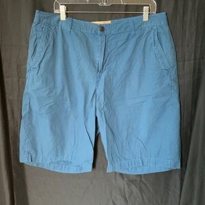 Lucky Brand Men's Ocean Blue Flat Front Shorts